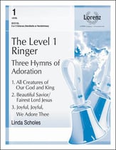 Three Hyms of Adoration Handbell sheet music cover